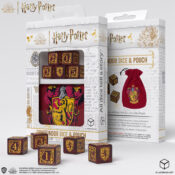 Harry Potter Gryffindor Dice & Pouch
