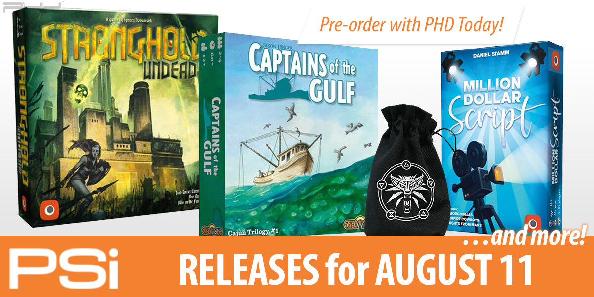 PSI August 11 Releases