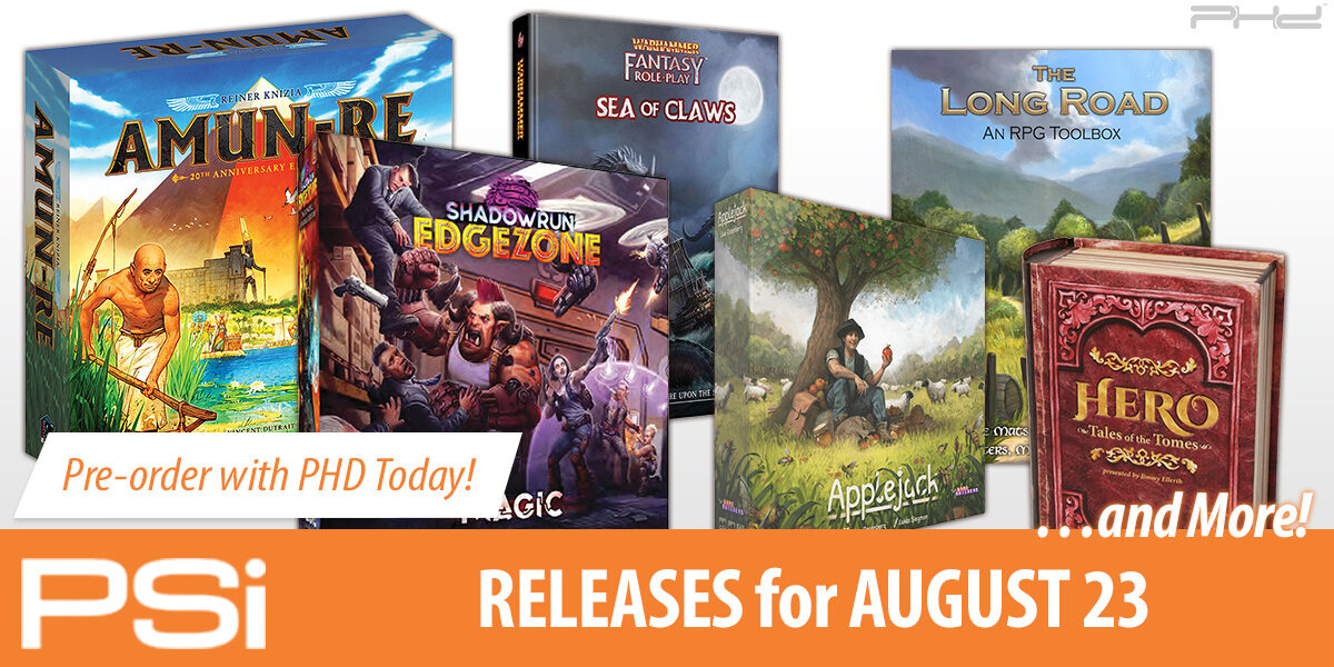 PSI August 23 Releases