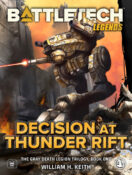 Battletech Decision At Thunder Rift Collector Leatherbound Novel or Premium Hardback Novel