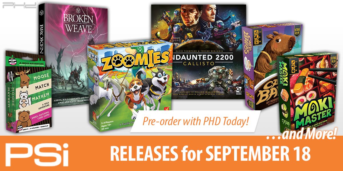 PSI September 18 Releases
