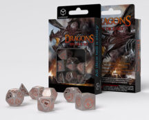 Dragons Dice Set Quartz