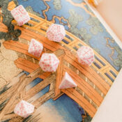 Japanese Dice Set: Cherry Blossom Petals photo 1