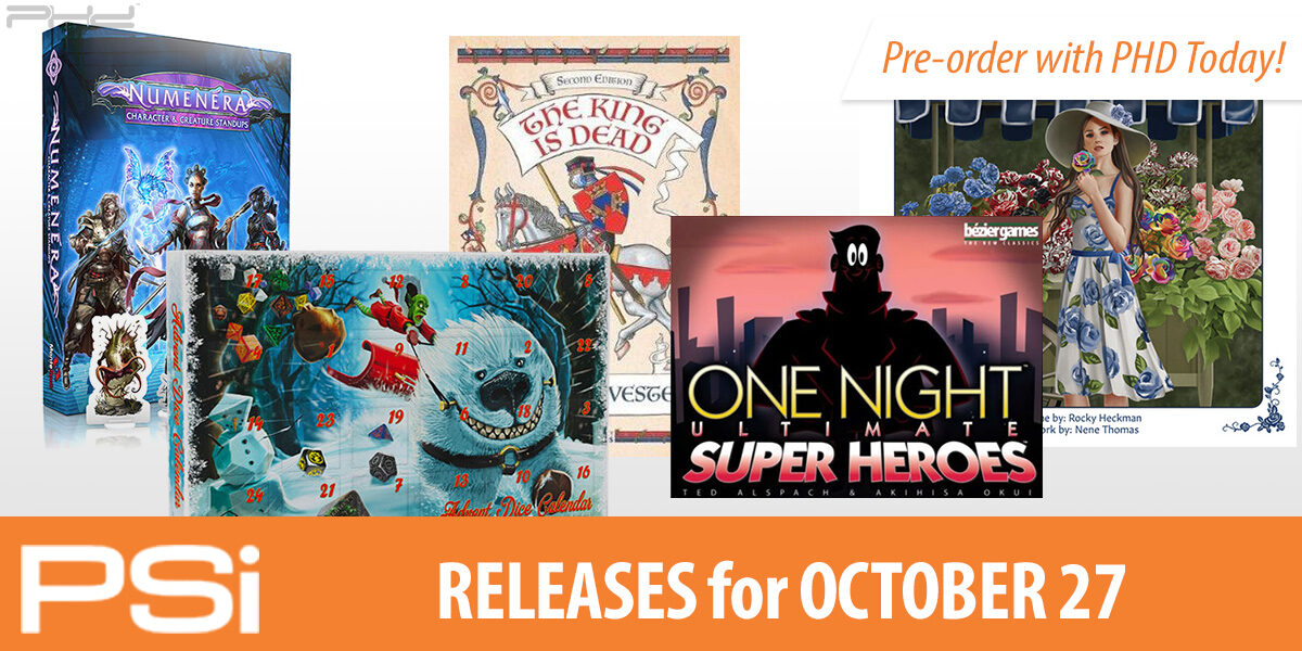 PSI October 27 Releases