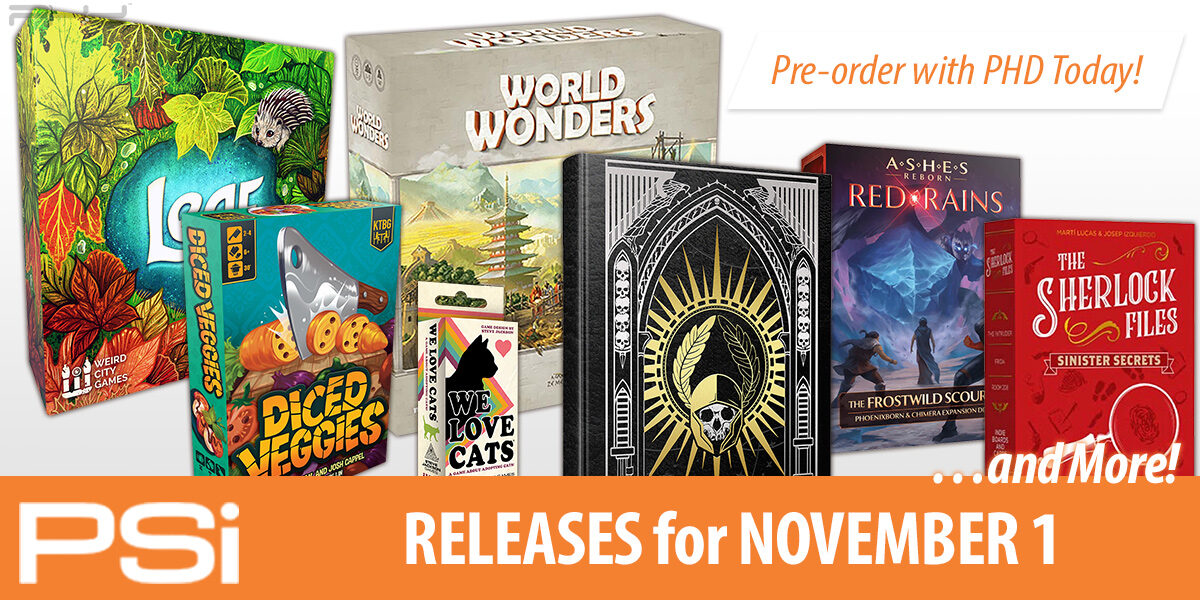PSI November 1 Releases
