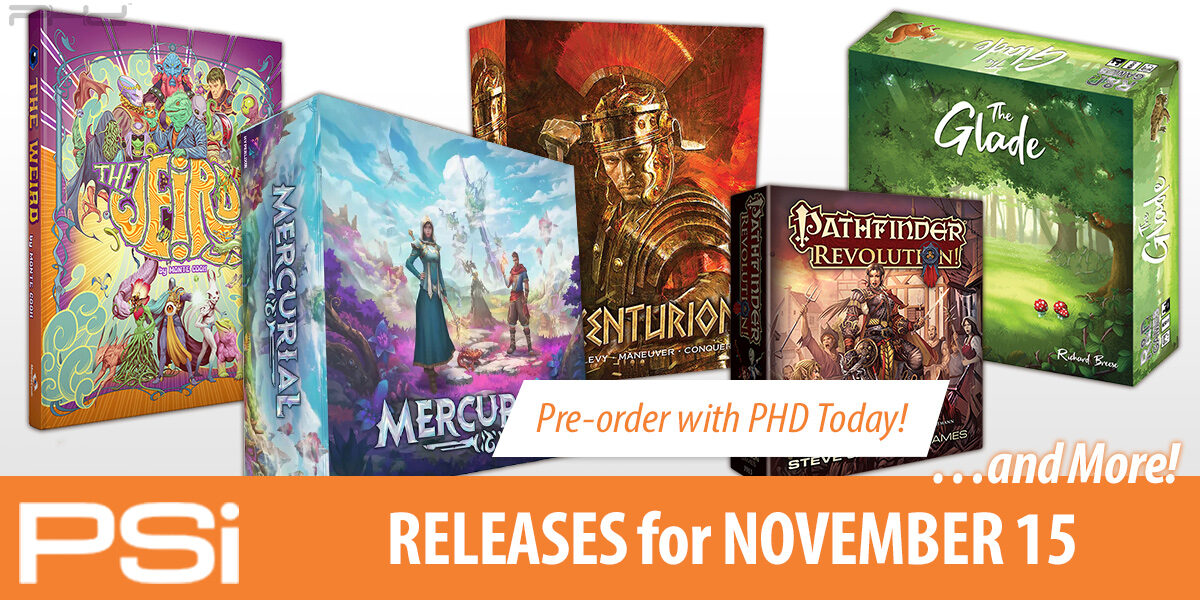 PSI November 15 Releases