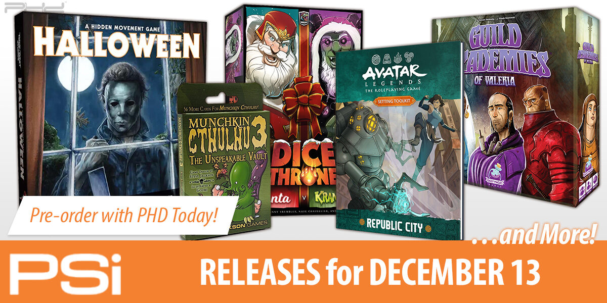 PSI December 13 Releases