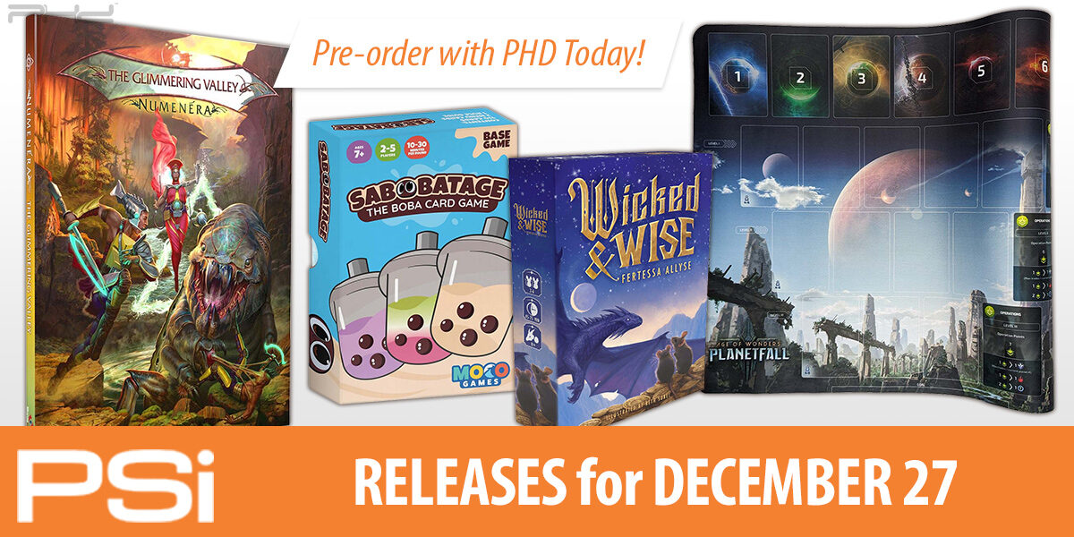 PSI December 27 Releases