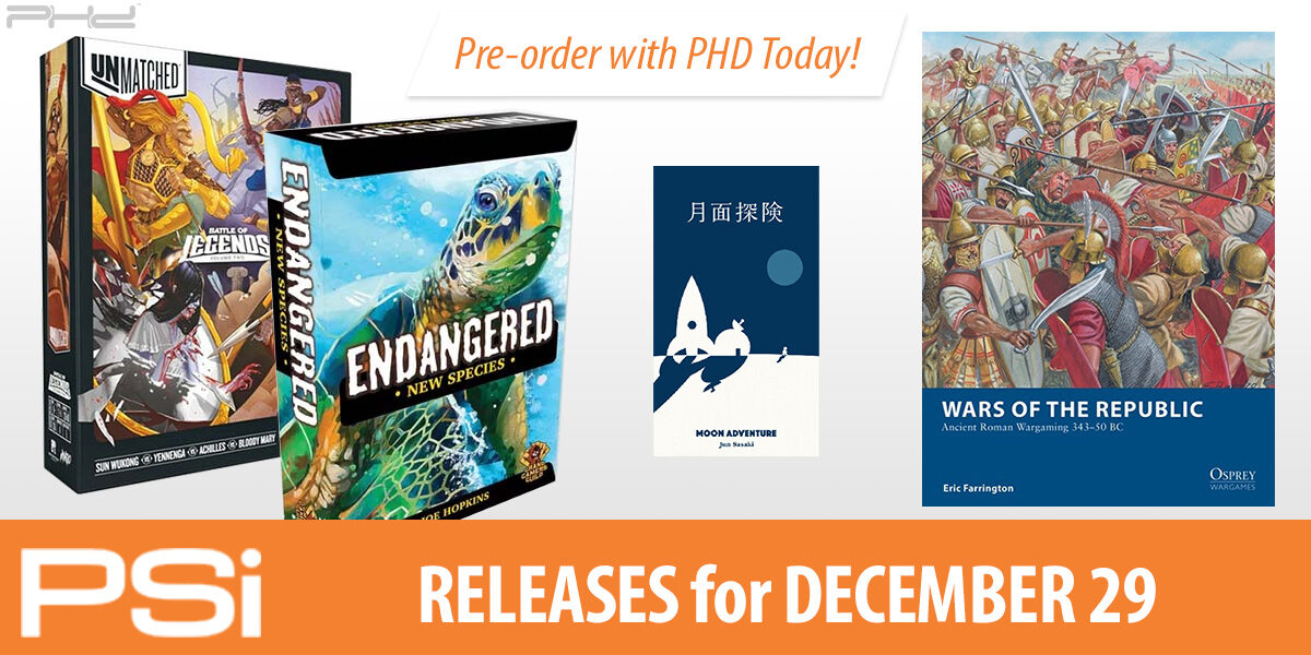 PSI December 29 Releases