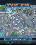 Starfinder Flip-Mat: Shopping Mall