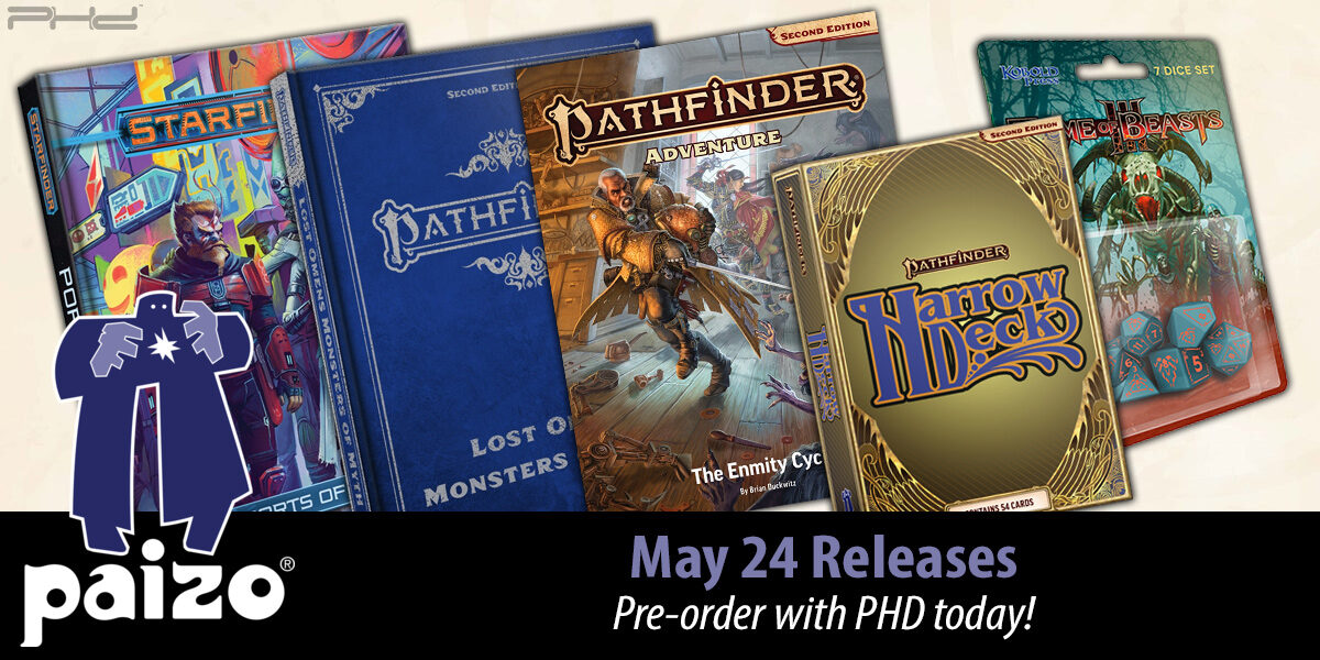 Pathfinder Harrow Deck, Starfinder Ports of Call, Tome of Beasts 3 Pocket Edition, & More! — Paizo