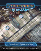 Starfinder Flip-Mat Crashed Starship