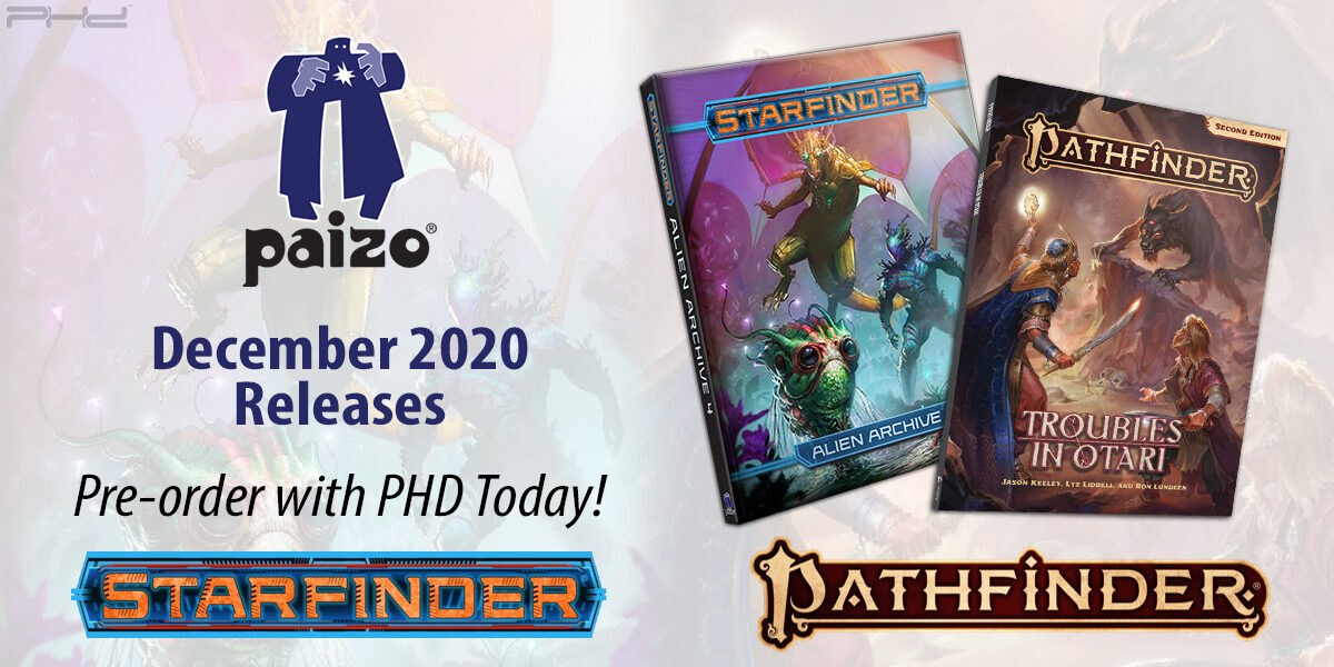 Paizo December Releases