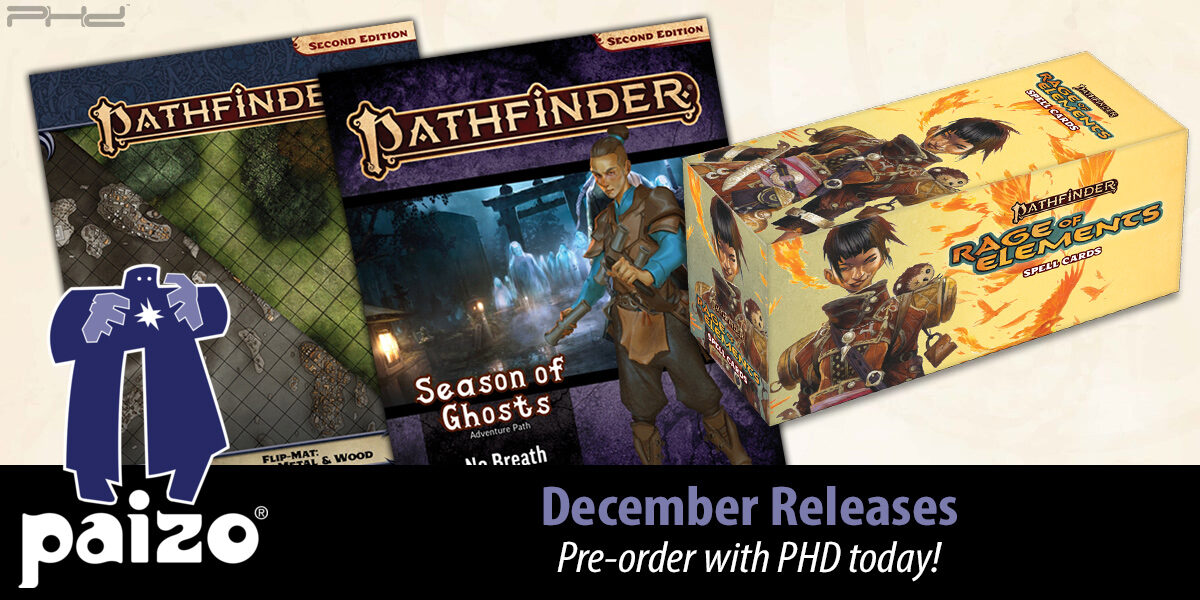 Pathfinder RPG: Rage of Elements Spell Cards, Flip-Mat: Planes of Metal and Wood, and More — Paizo