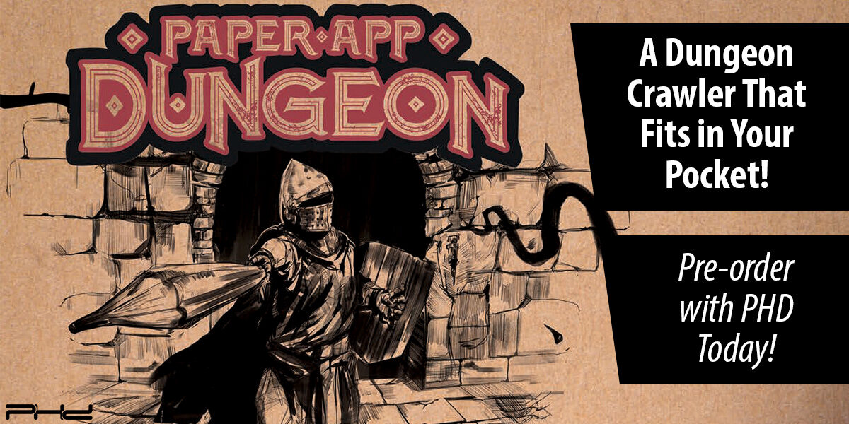 Paper App Dungeon — Lucky Duck Games
