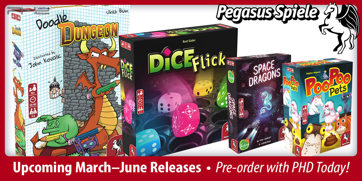 Upcoming Games from Pegasus Spiele