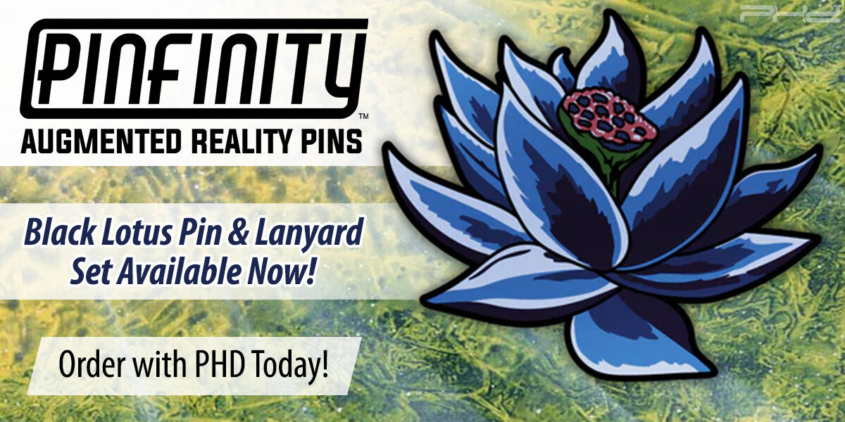 Magic: The Gathering Black Lotus Pin and Lanyard Set — Pinfinity