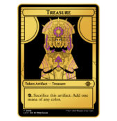 MTG Lost Caverns of Ixalan: Treasure Token AR Pin