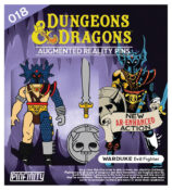 D&D Retro Toy Pin, Series 1: Warduke, Strongheart, Elkhorn, Kelek, Ringlerun, or Zarak art