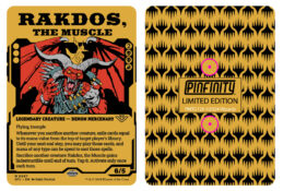 Pin: MTG Outlaws of Thunder Junction- Rakdos Blackout Card Pin