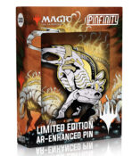 Pin: MTG Black Collection- Noxious Zombie, Glow in the Dark AR Pin