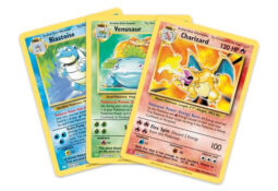 Pokemon Classic Box sample cards: Blastoise, Venusaur, Charizard
