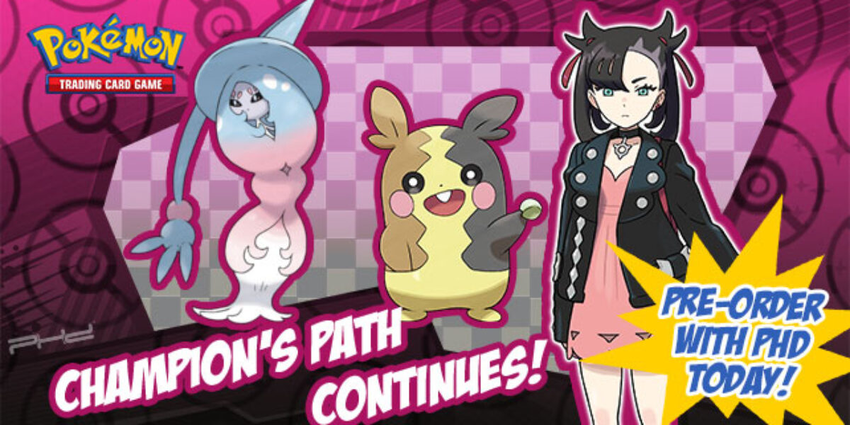 Pokémon TCG: Champion’s Path Marnie & Hatterene V Collections