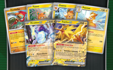 Pokémon TCG: Zapdos ex Deluxe Battle Deck sample cards