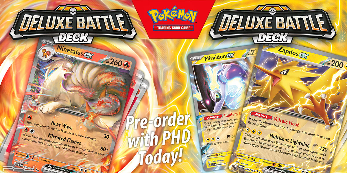 Pokémon TCG: Ninetales ex/Zapdos ex Deluxe Battle Deck