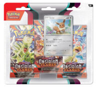 Pokémon TCG: Scarlet & Violet—Obsidian Flames 3-Booster Blister, Eevee