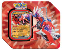 Pokémon TCG: Paldea Legends Tin Case (Koraidon)