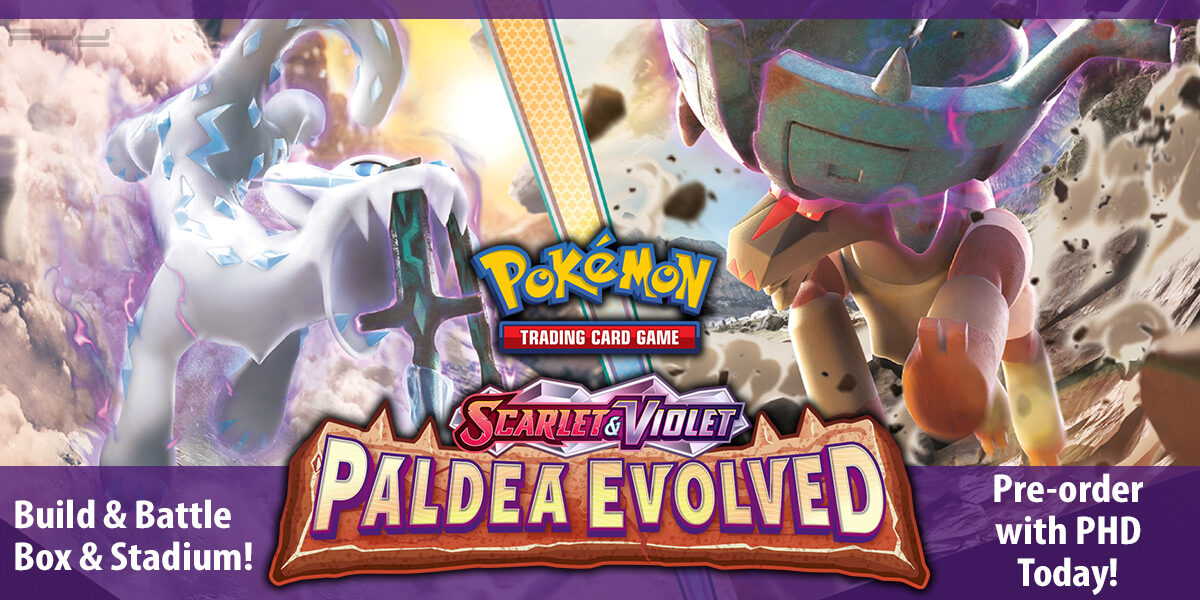 Pokémon TCG: Paldea Evolved Build & Battle Box & Stadium