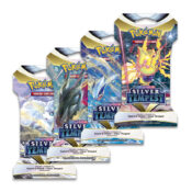 Pokémon TCG: Sword & Shield—Silver Tempest Sleeved Booster Case