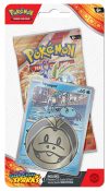 Pokémon TCG: Scarlet & Violet 08 Surging Sparks- Checklane Blister Display: Wooper