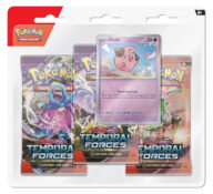 Pokémon TCG: Scarlet & Violet— Temporal Forces Three-Booster Blister, Cleffa