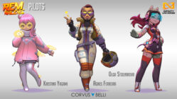 REM Racers, characters 2
