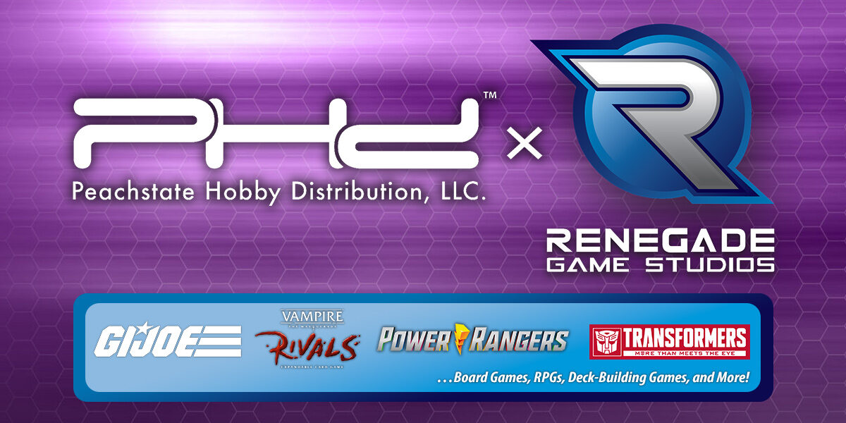 Renegade Game Studios Available Again through PHD