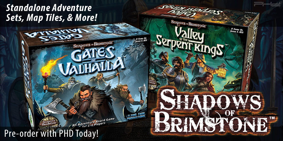 Shadows of Brimstone: Gates of Valhalla & Valley of the Serpent Kings — Flying Frog Productions