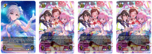 Shadowverse Evolve: Idolm@ster Cinderella Girls Crossover Booster Display, sample cards 2