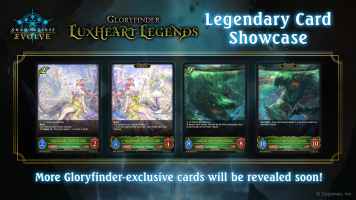 Shadowverse Evolve: Luxheart Legends Gloryfinder Starter Deck sample cards