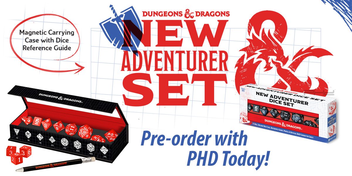 D&D New Adventurer 11-Die Sets — Sirius A Dice