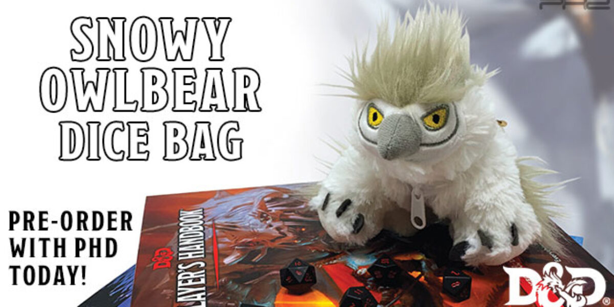 Dungeons & Dragons Snowy Owlbear Gamer Pouch — Ultra•PRO