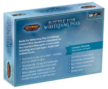 SolForge Fusion: Battle for Whitefang Pass Booster Kit, back
