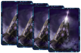 4 Alternate-art Forge cards