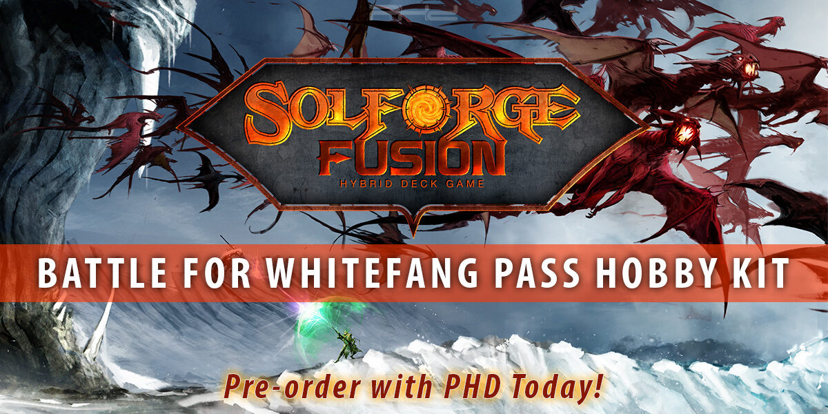 SolForge Fusion: Battle for Whitefang Pass Hobby Kit — Stone Blade Entertainment