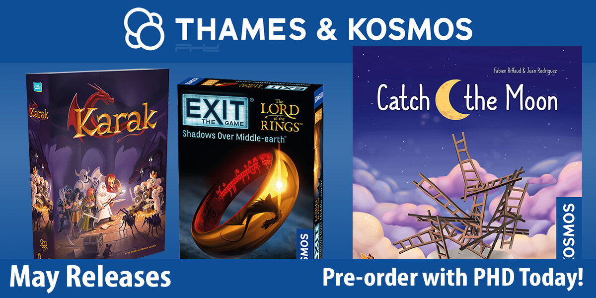 Karak, Catch the Moon, & EXIT: Lord of the Rings — Thames & Kosmos