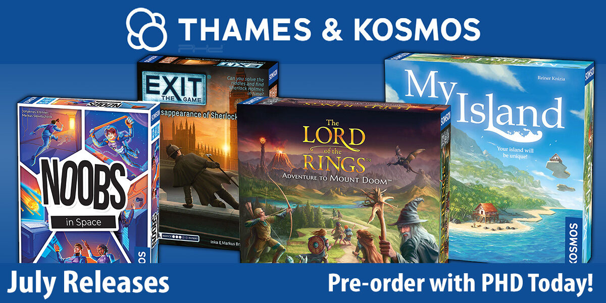 My Island, Lord of the Rings: Adventure to Mount Doom, & More! — Thames & Kosmos