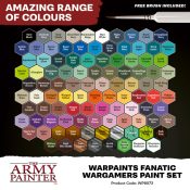 Warpaint: Fanatic Wargamers Paint Set, info 1