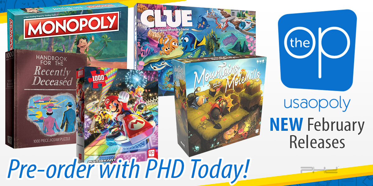 Lilo & Stitch Monopoly, Finding Nemo Clue, & More — The Op