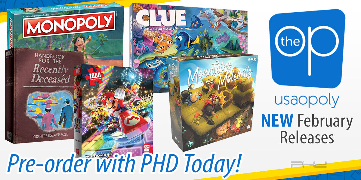 Lilo & Stitch Monopoly, Finding Nemo Clue, & More — The Op